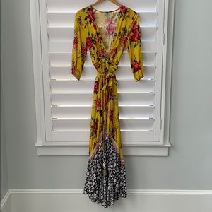 Anthropologie wrap dress